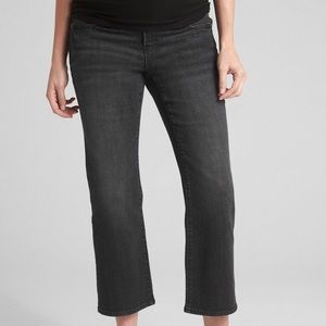 Gap Maternity Kick Flare Crop Jeans